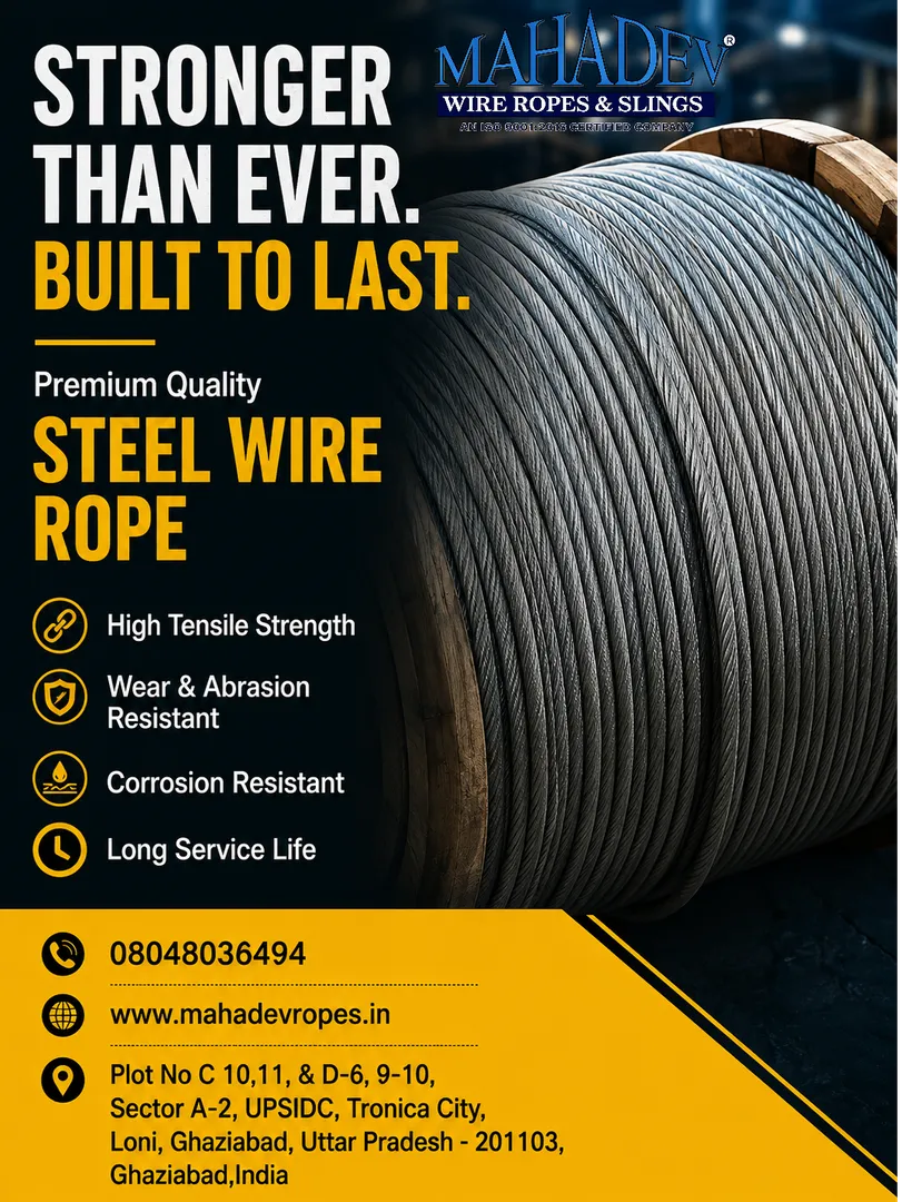 Steel Wire Rope Manufacturer