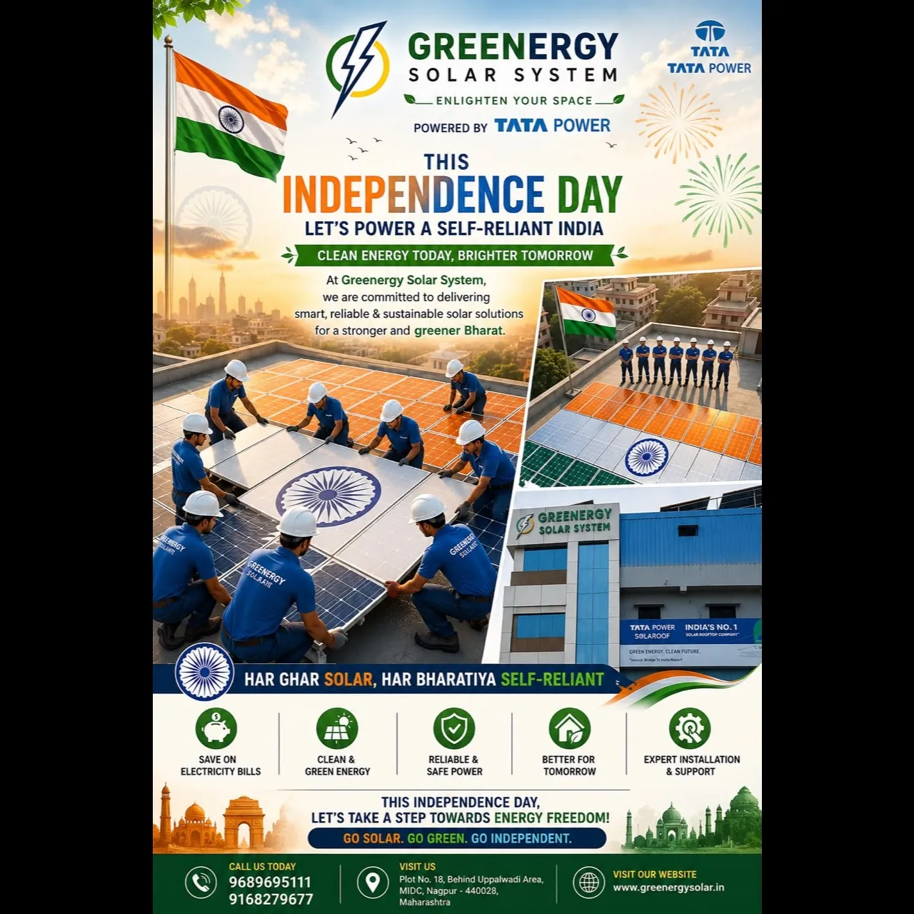 Celebrating Independence with Energy Independence! ☀️⚡
This Independence Day, let’s celebrate the ...