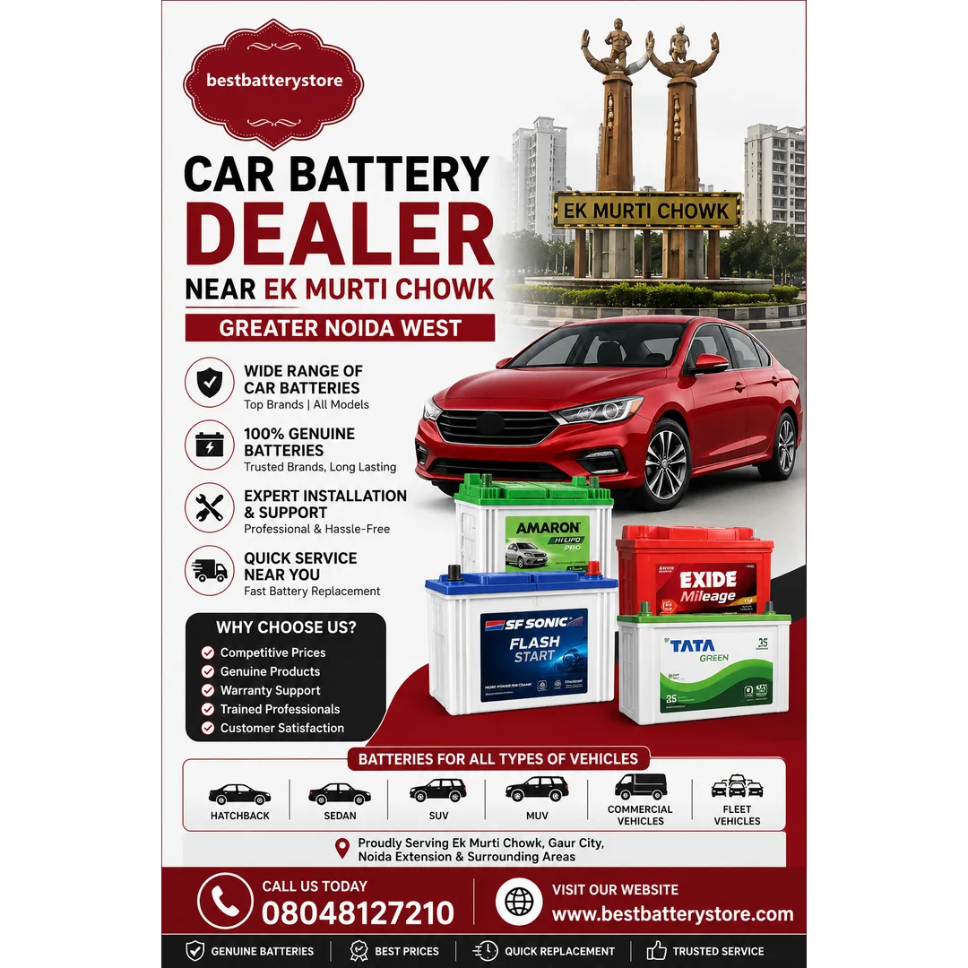 Car Battery Dealer Near Ek Murti Chowk | Best Battery Store