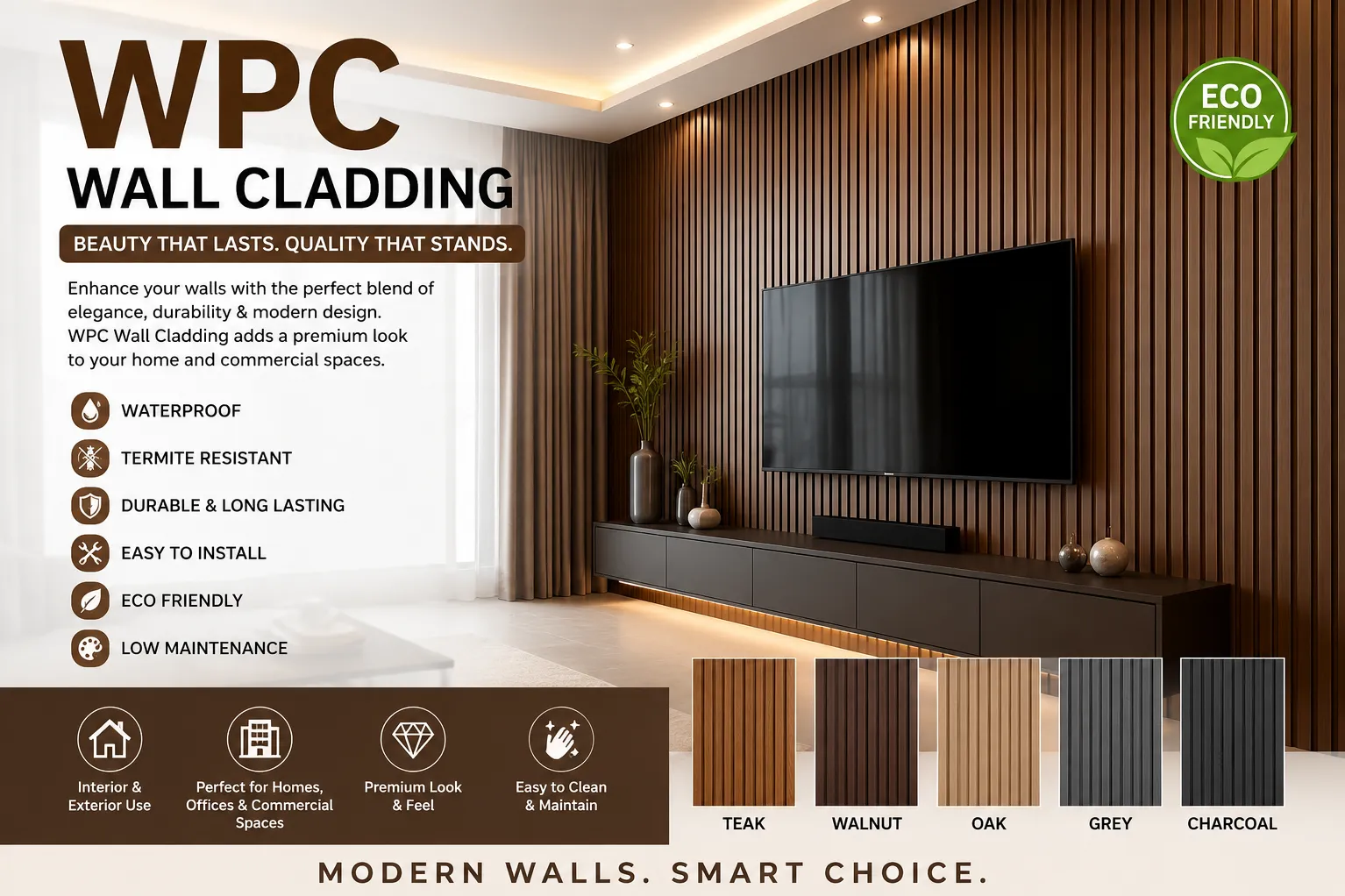 WPC Wall Cladding in Shri Swami Enterprises Nagpur