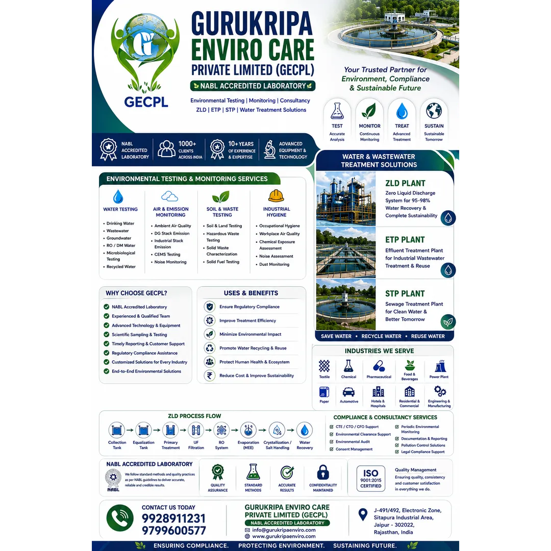 GECPL – YOUR COMPLETE ENVIRONMENTAL PARTNER