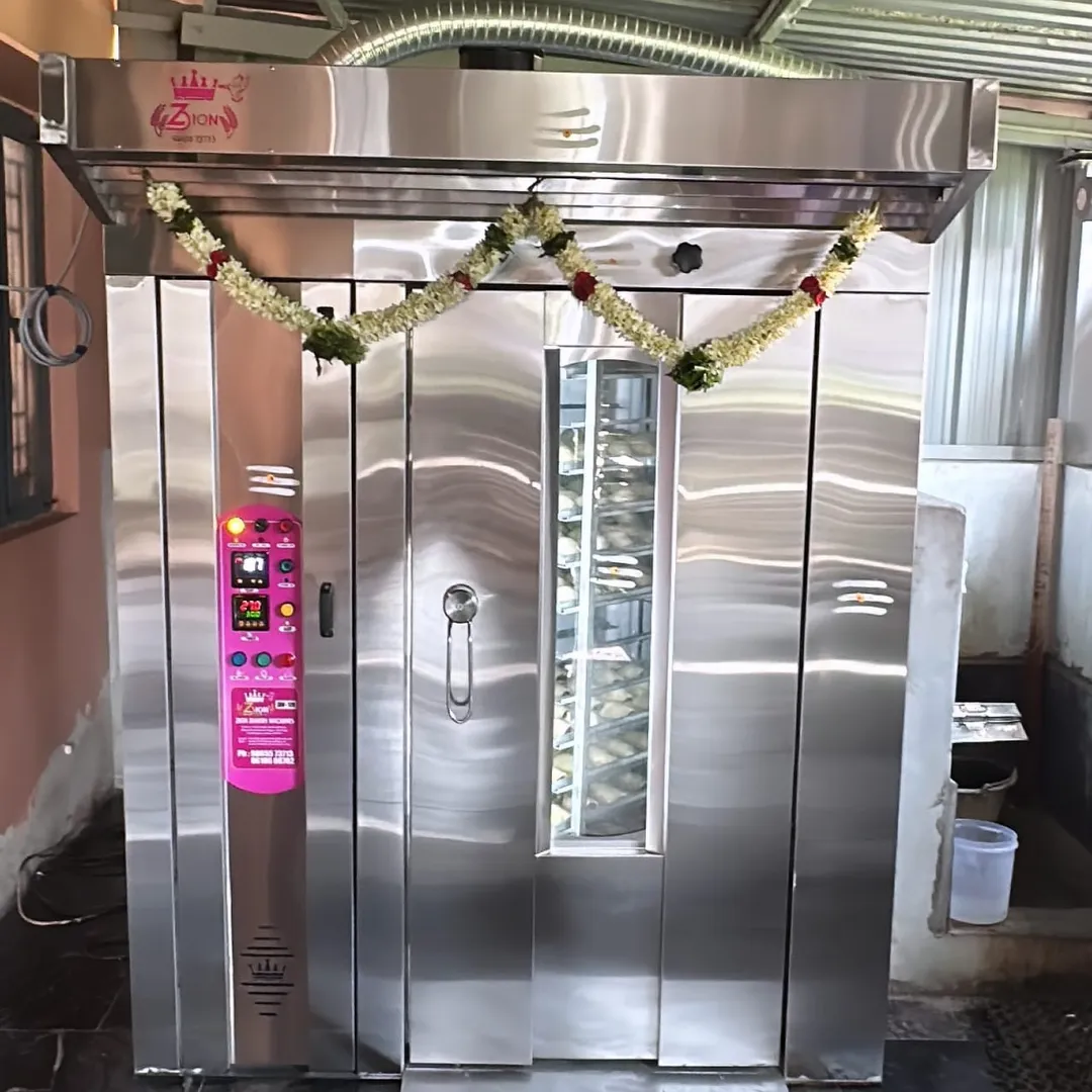 DIESEL ROTARY RACK OVEN / COMMERCIAL BAKERY OVEN