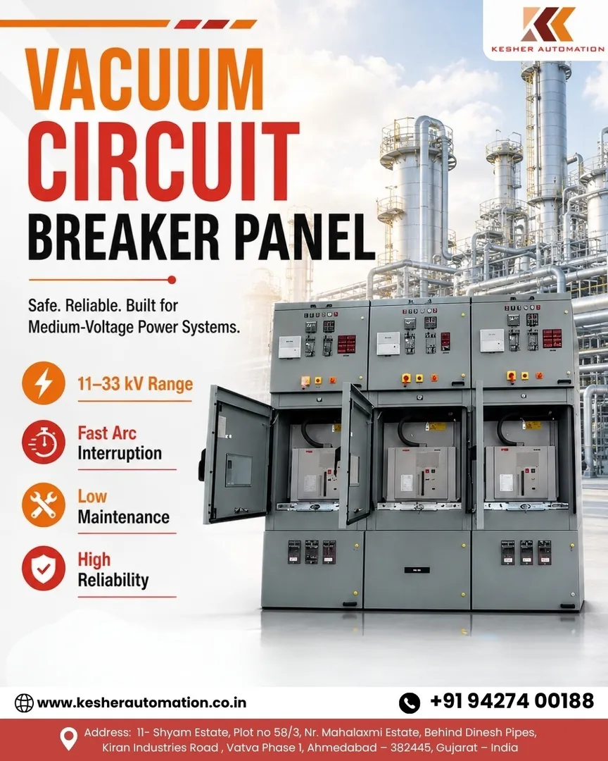 Reliable Vacuum Circuit Breaker Panel for Safe Power Control