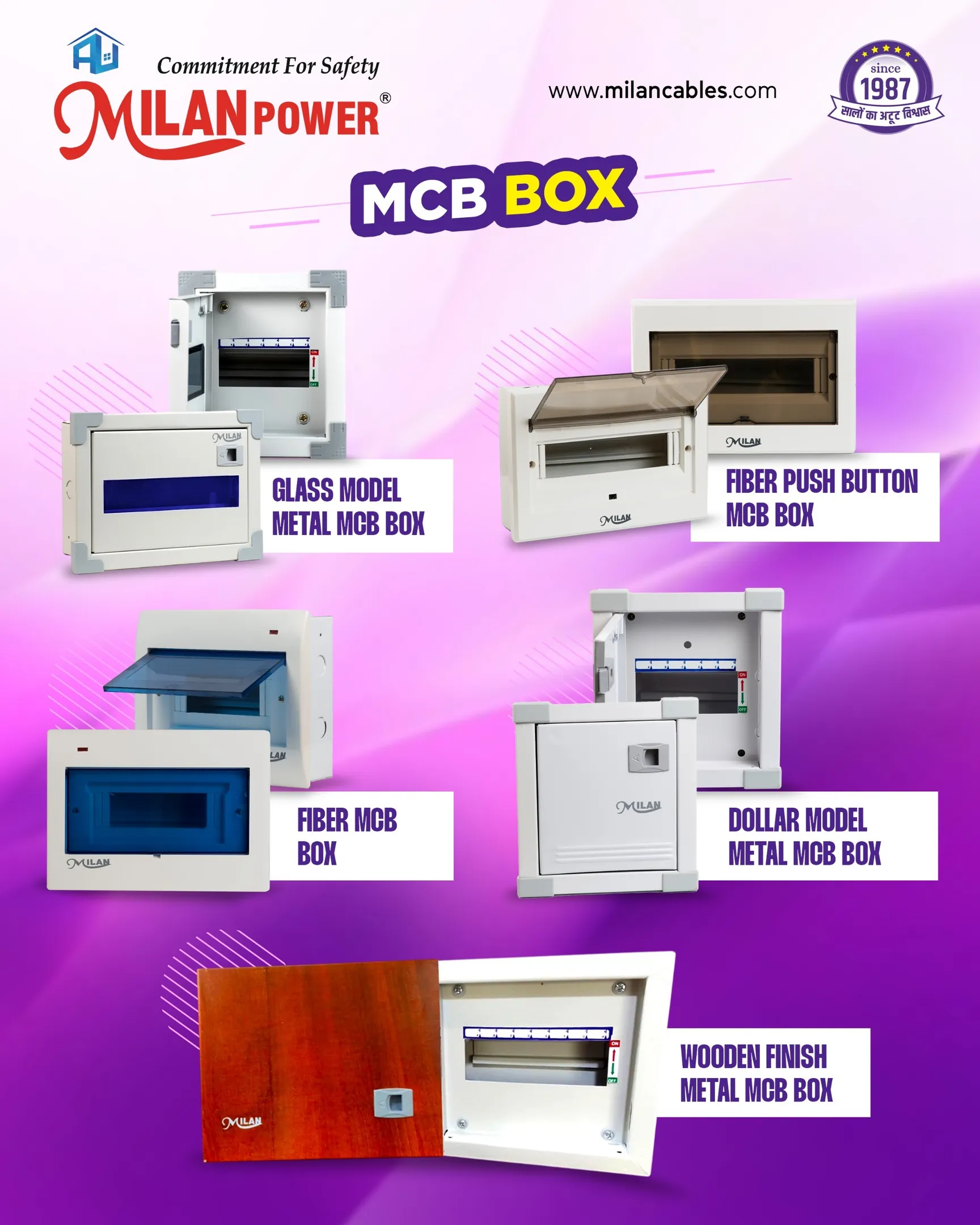 MILAN POWER MCB BOX