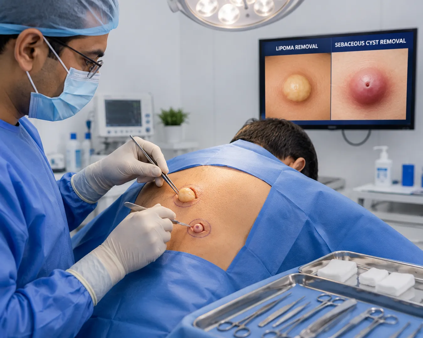 Cosmetic Lipoma and Sebaceous Cyst Removal in Navi Mumbai: When Is Surgical Removal the Best Option?
