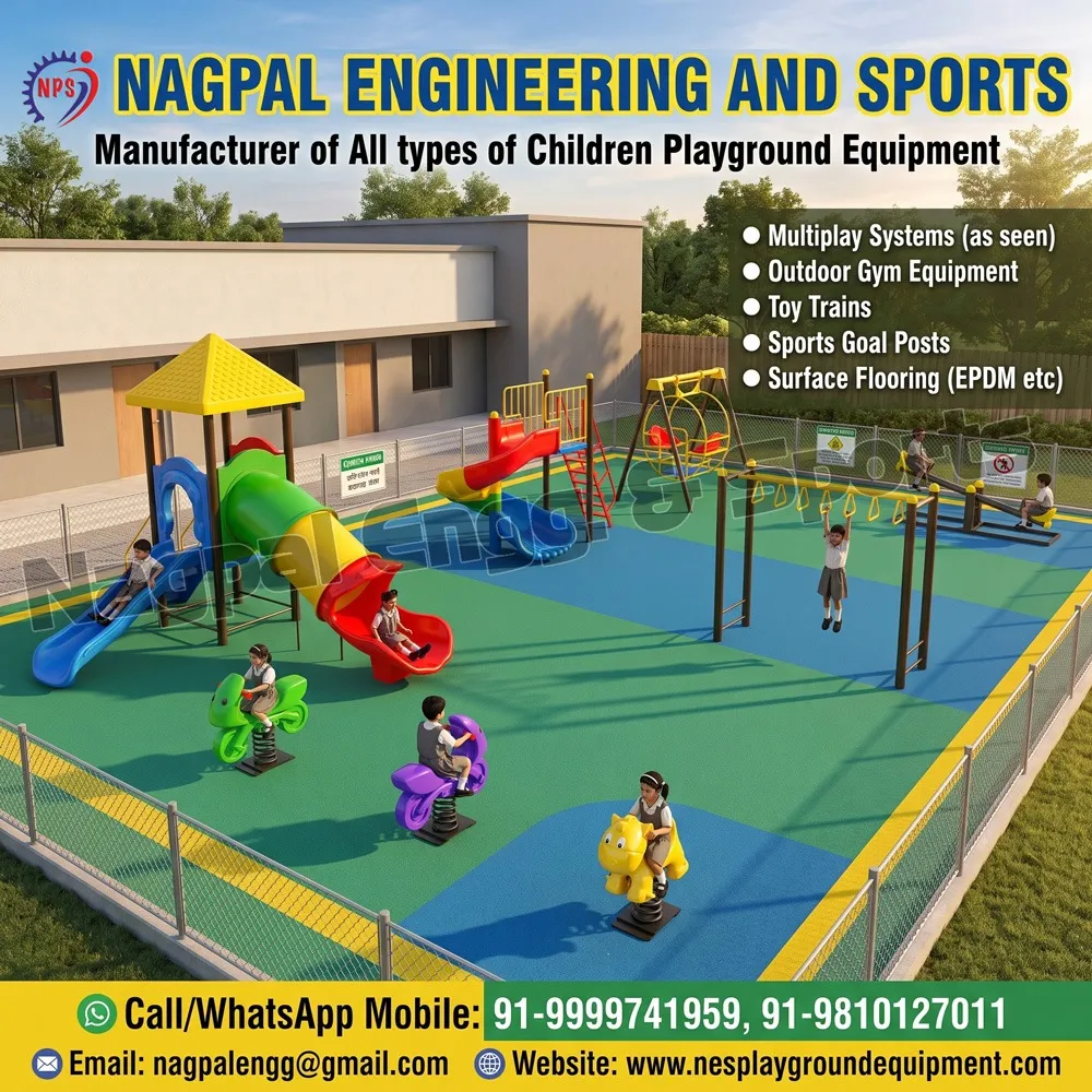 Children Are the Future – Choose Strong and Safe Playground Equipment |Nagpal Engineering and Sports