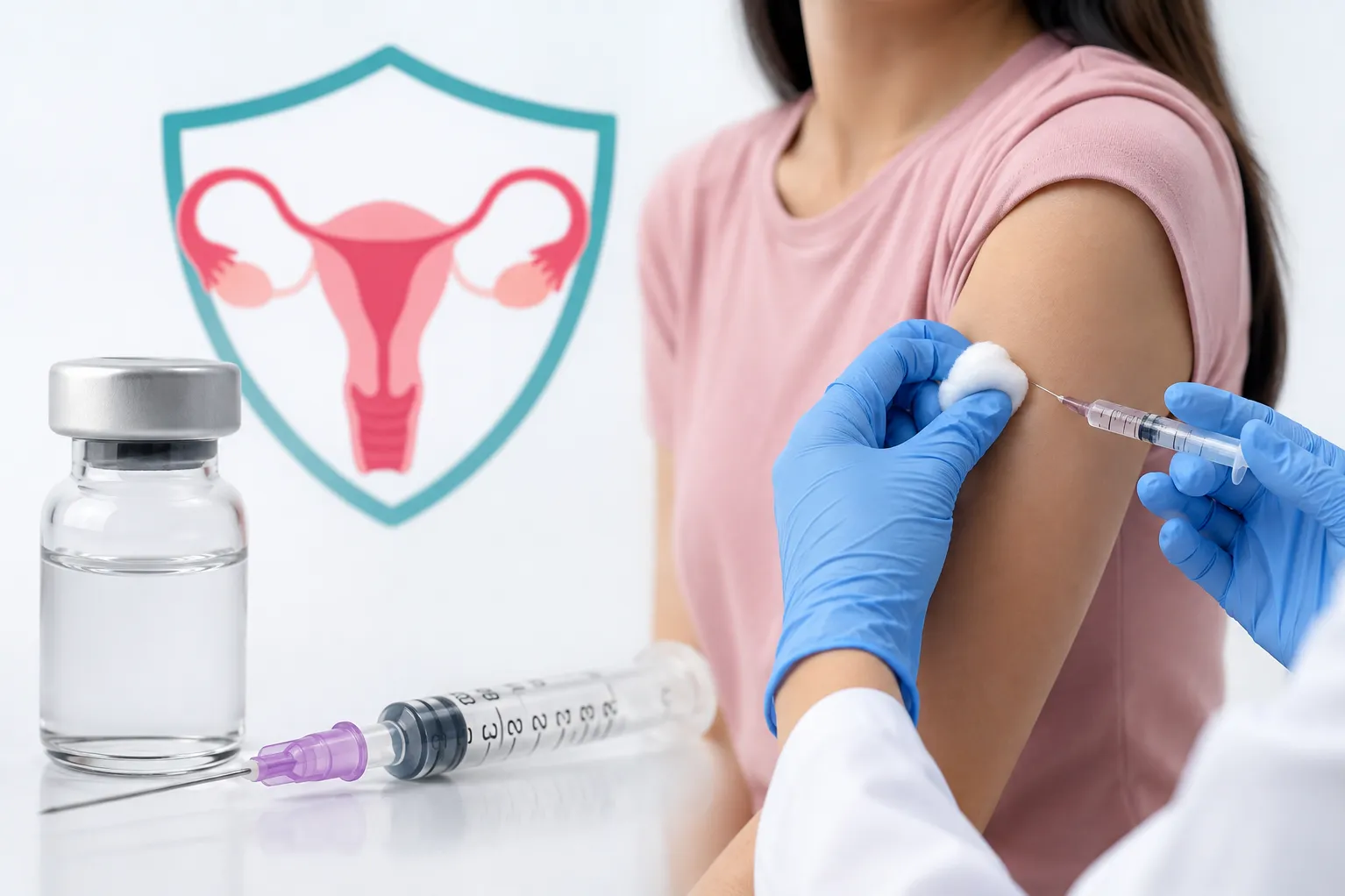 HPV Vaccination Protecting Women from Future Cervical Cancer Risk