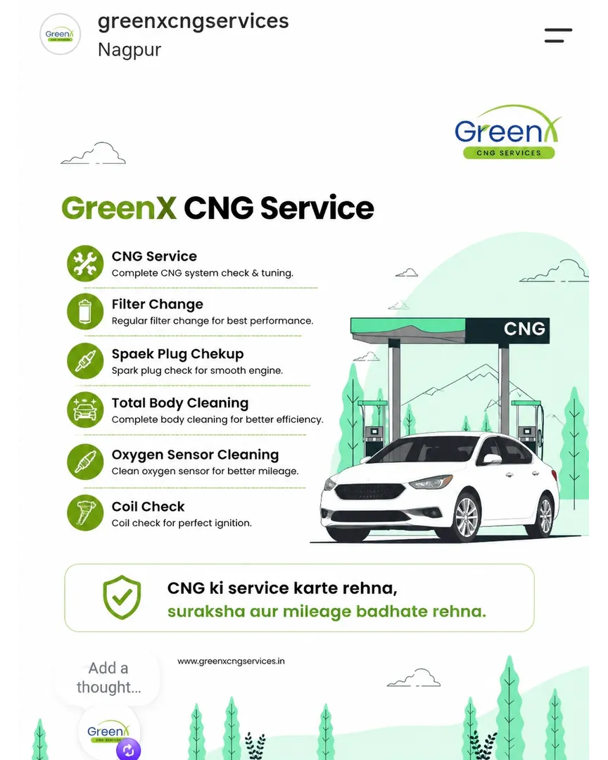 ๐โจ Regular CNG Service, Better Performance!