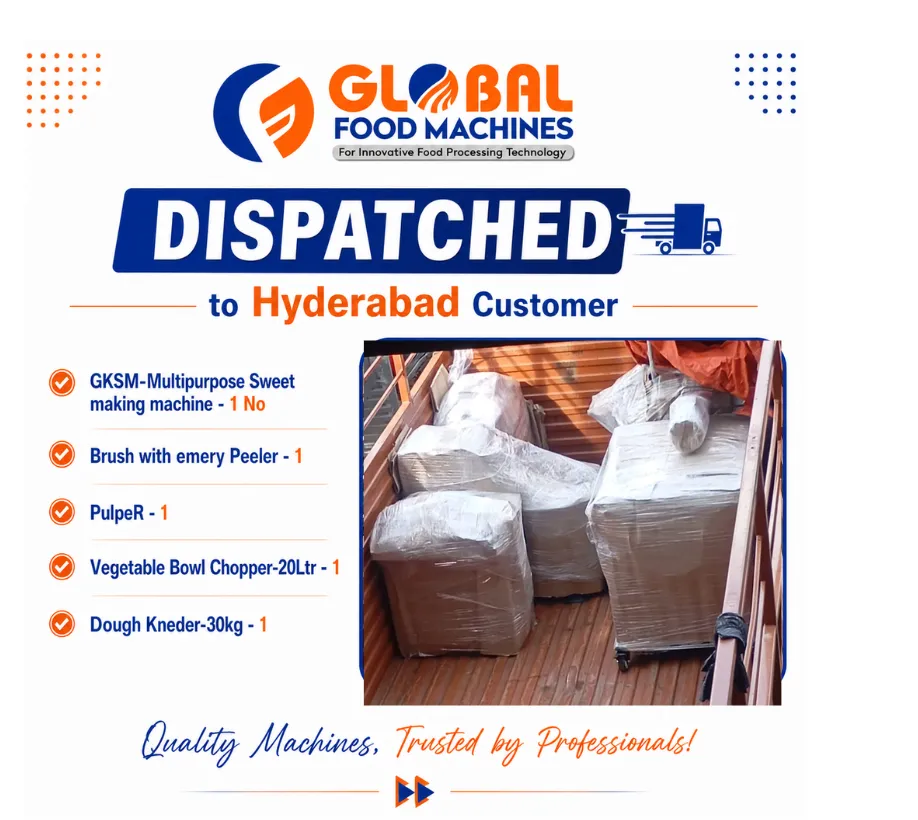 🚚 Dispatch Update – Hyderabad Customer