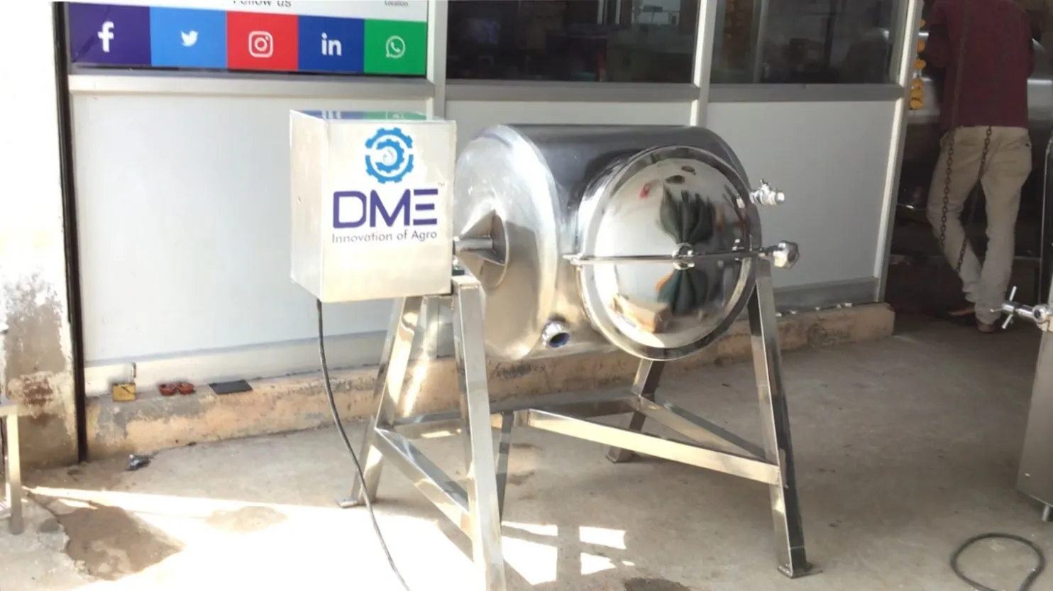 Dairy equipment manufacture in Coimbatore