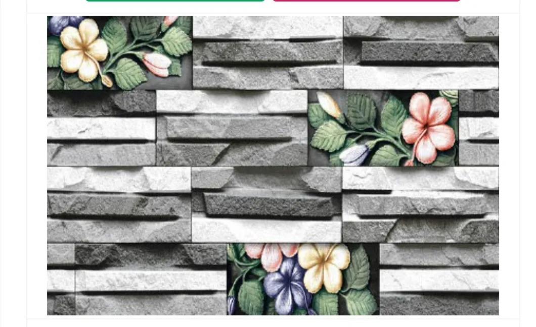 KAG TILES HITECH CERAMIC AND CO 18X12 ELEVATION WALL TILES "KHD 141"