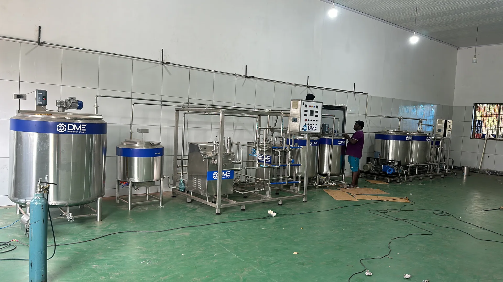 Dairy equipment manufacture in Coimbatore