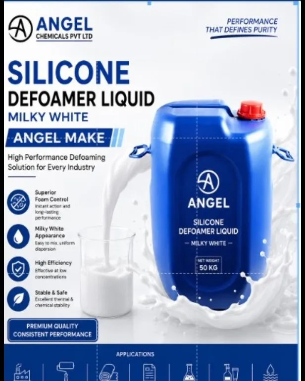Silicone Defoamer Liquid Manufacturer & Supplier in Vadodara, Gujarat, India | Angel Chemicals
