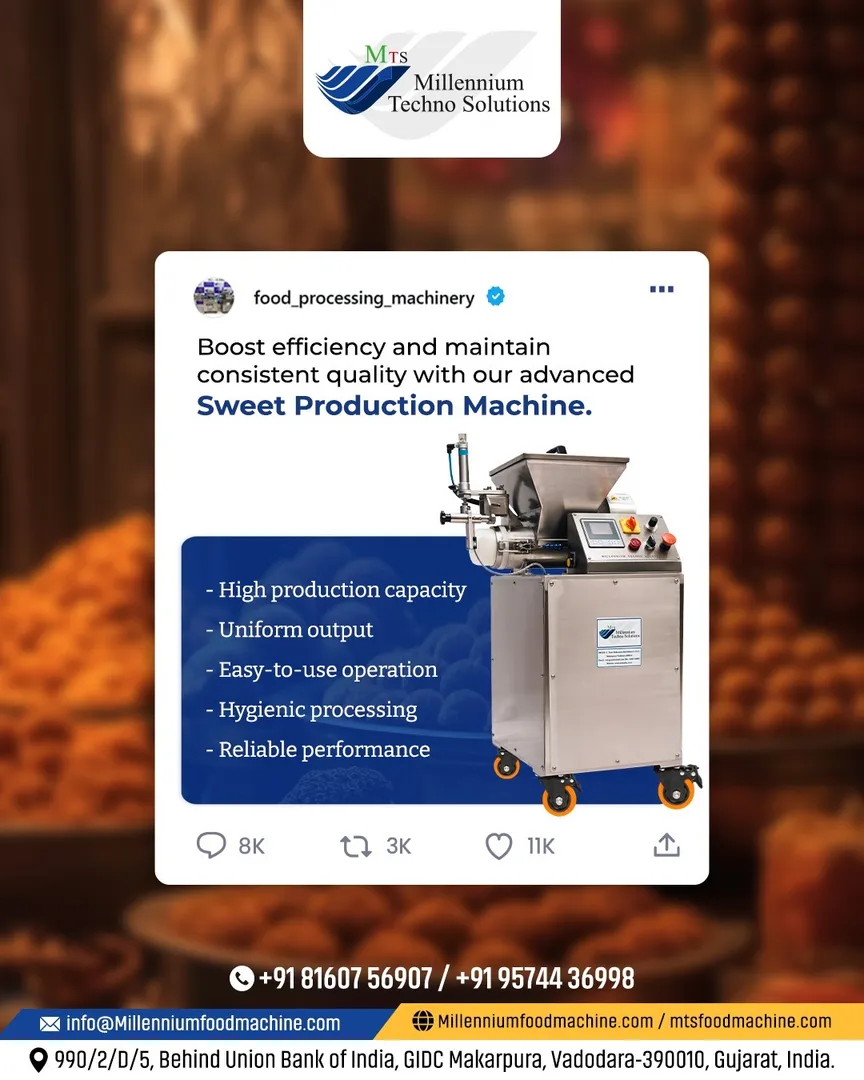 From sweet to savory, automate your kitchen with ultimate versatility! 💥
Millennium Techno Solutio...