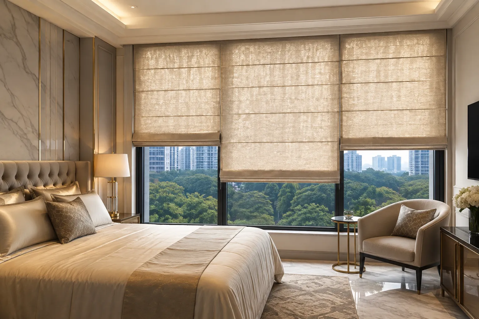 Silk Blinds That Blend Luxury with Modern Window Design