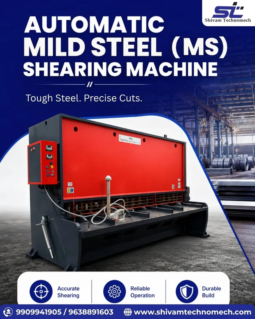 Automatic MS Shearing Machine Manufacturer