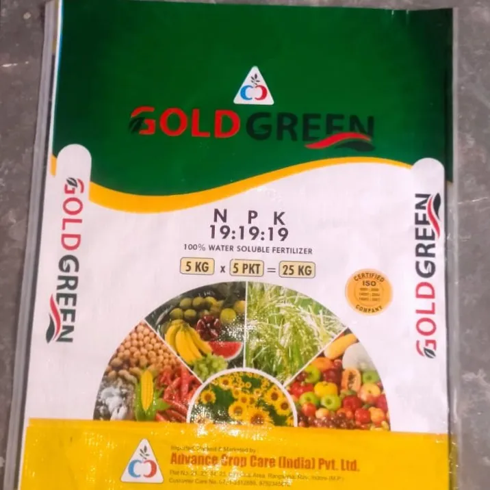 new rejected bopp npk fertilizer bags