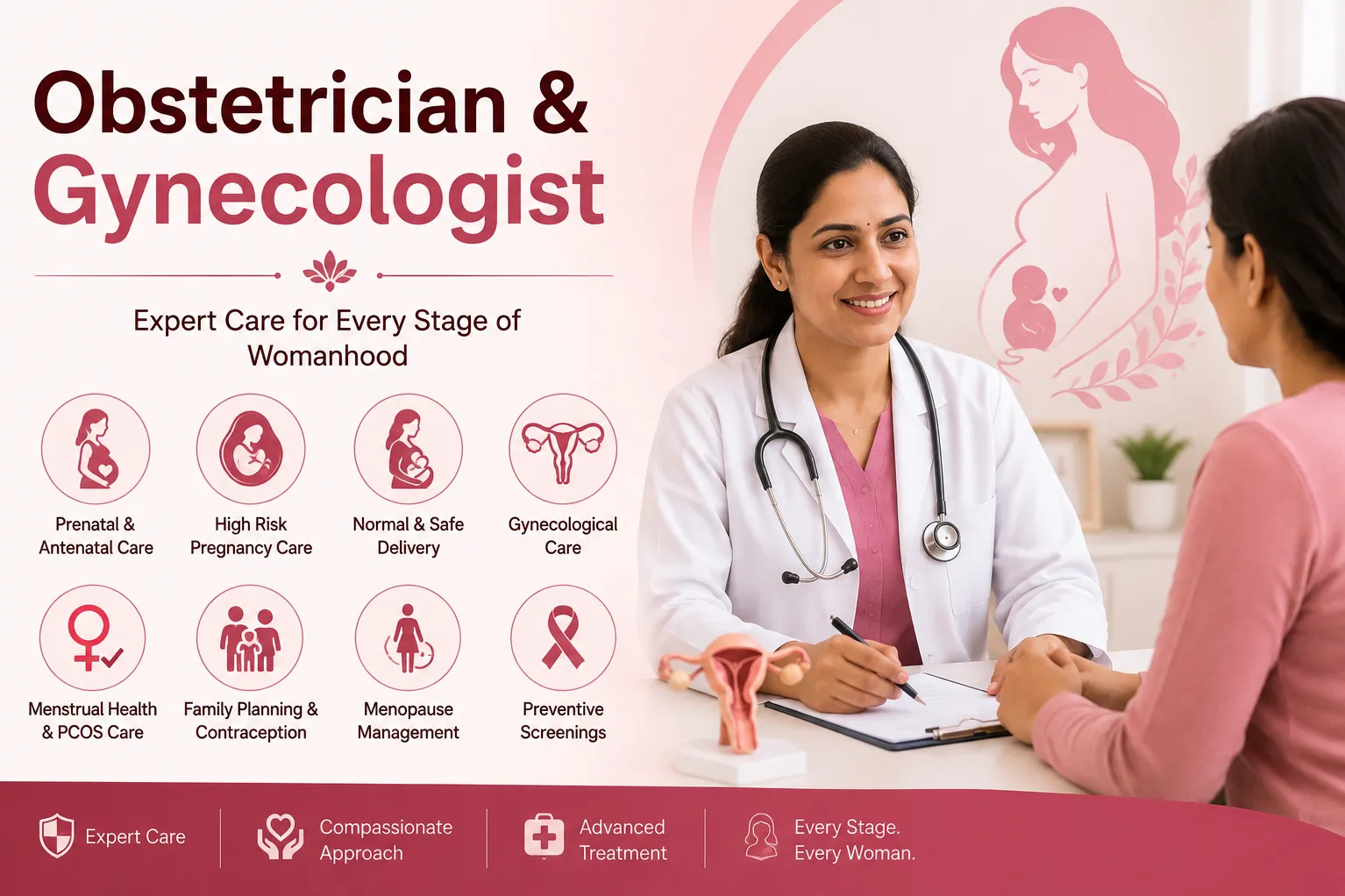 Dr Rashmi Dharaskar – Obstetrician & Gynecologist in Hinjewadi, Wakad, PCMC |