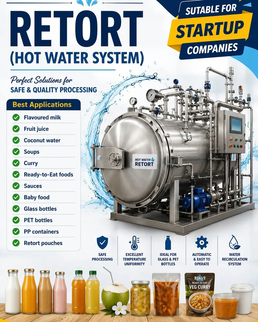 Dairy equipment manufacture in Coimbatore