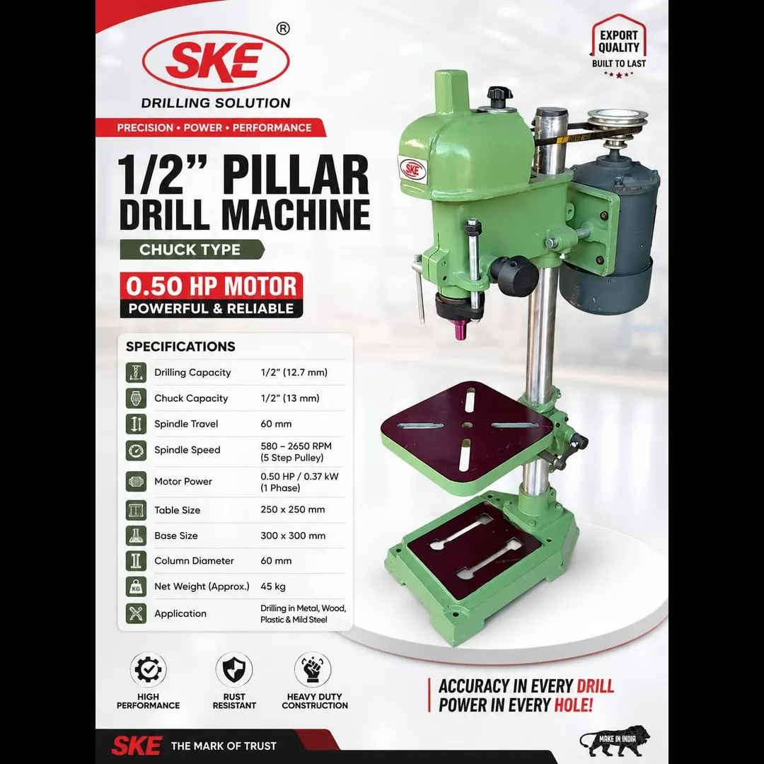 13 MM PILLAR DRILL MACHINE