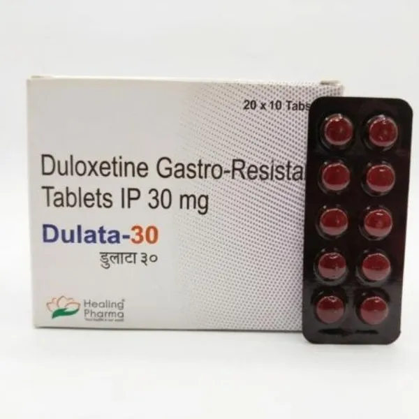 Dulata 30 mg (duloxetine) | Exporter to USA, NZ & Zimbabwe