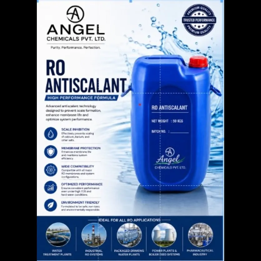 RO Antiscalant Chemical Manufacturer & Supplier in Vadodara, Gujarat, India | Angel Chemicals