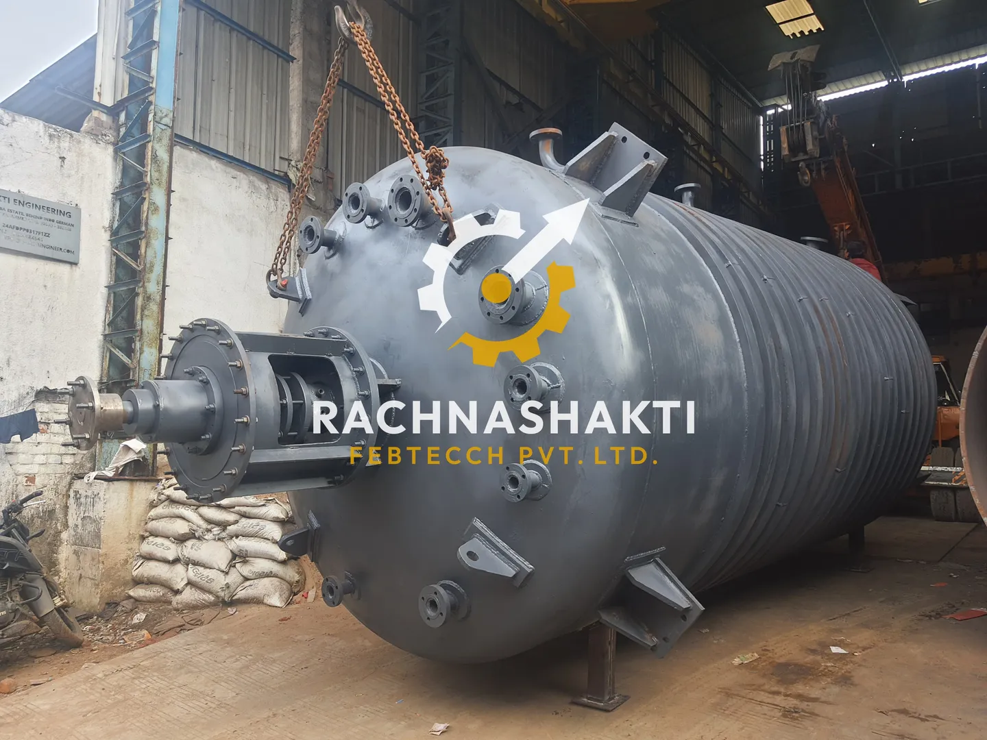 Limpeted Chemical Reactor Manufacturer in Kolkata