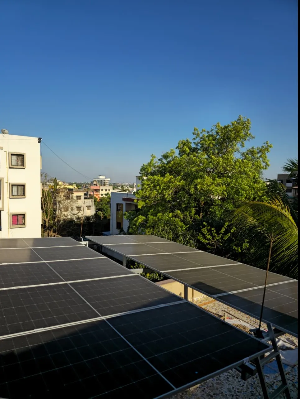 Hybrid Rooftop Solar System