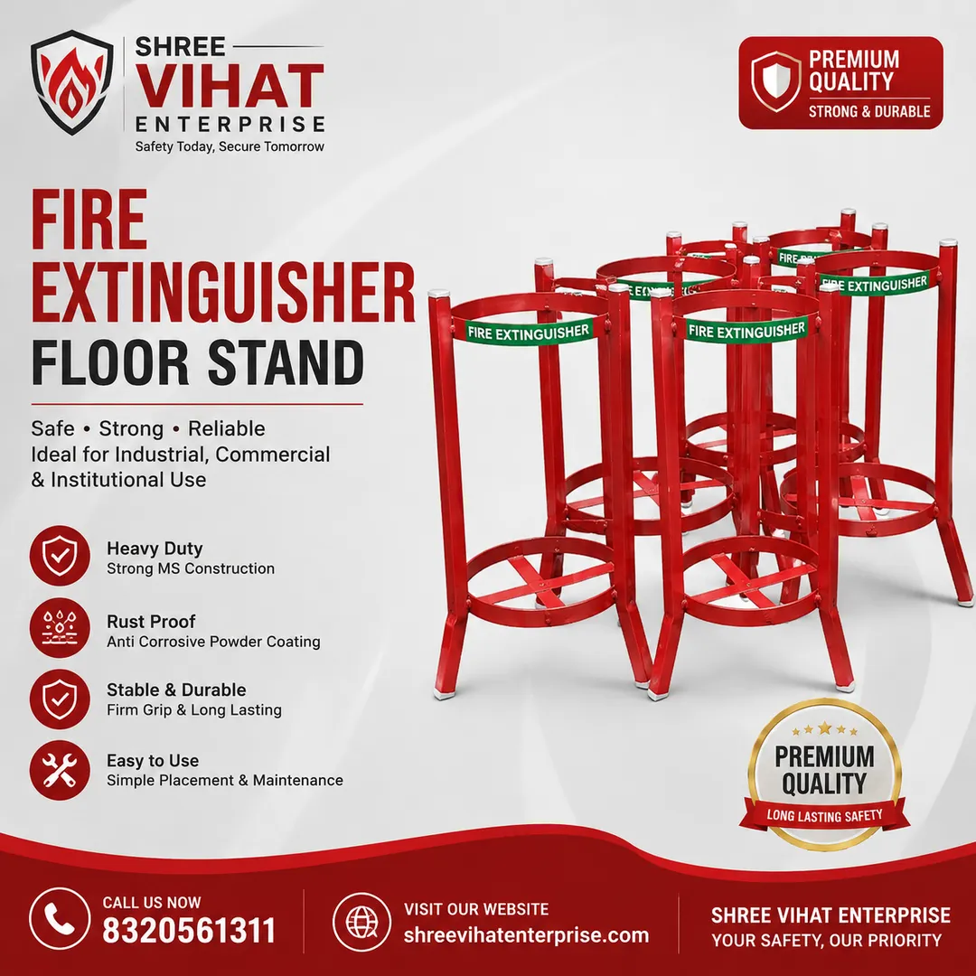 fire extinguisher floor stend