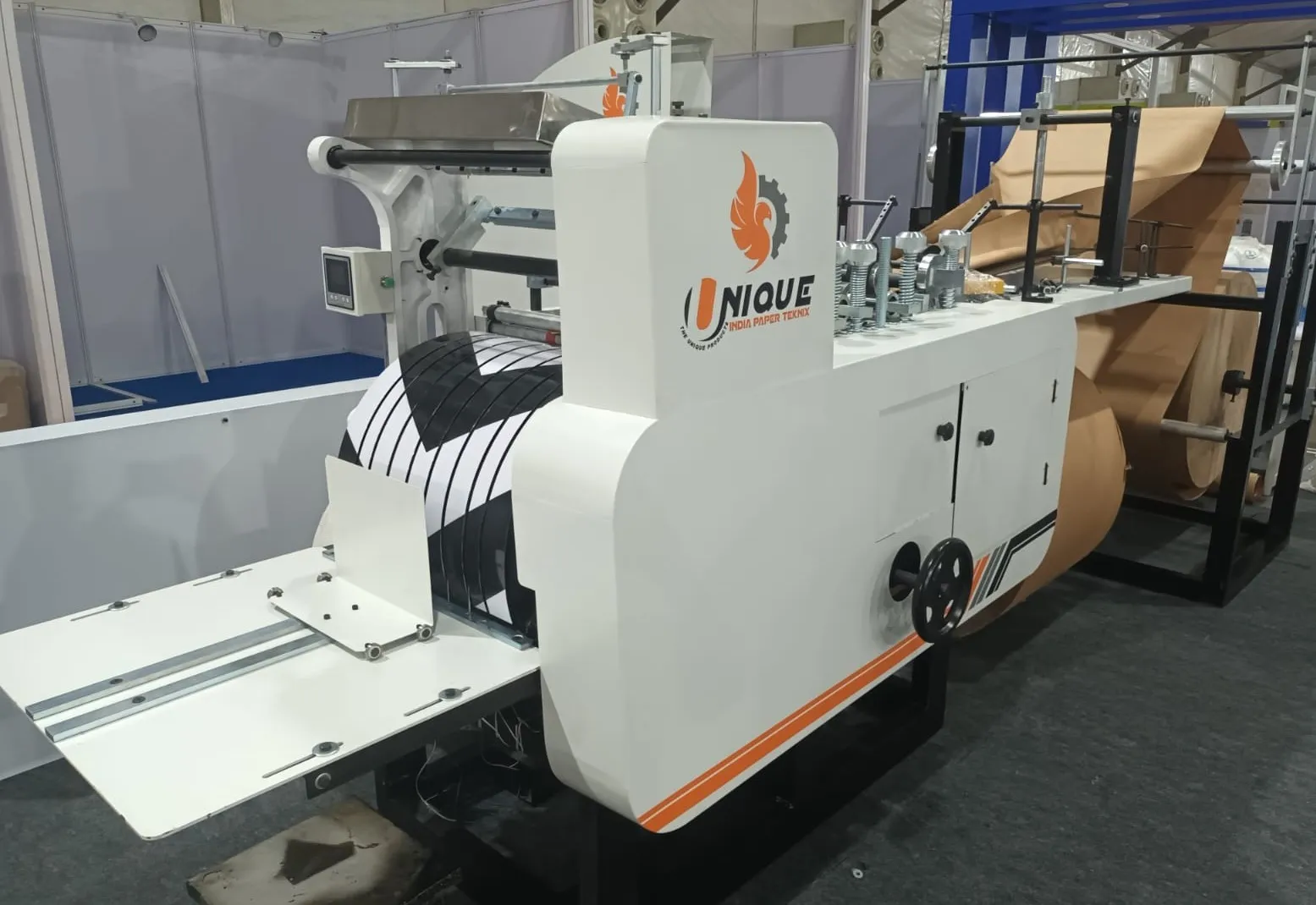 JJ Mark Large model Paper Bag Making Machine is available in Coimbatore