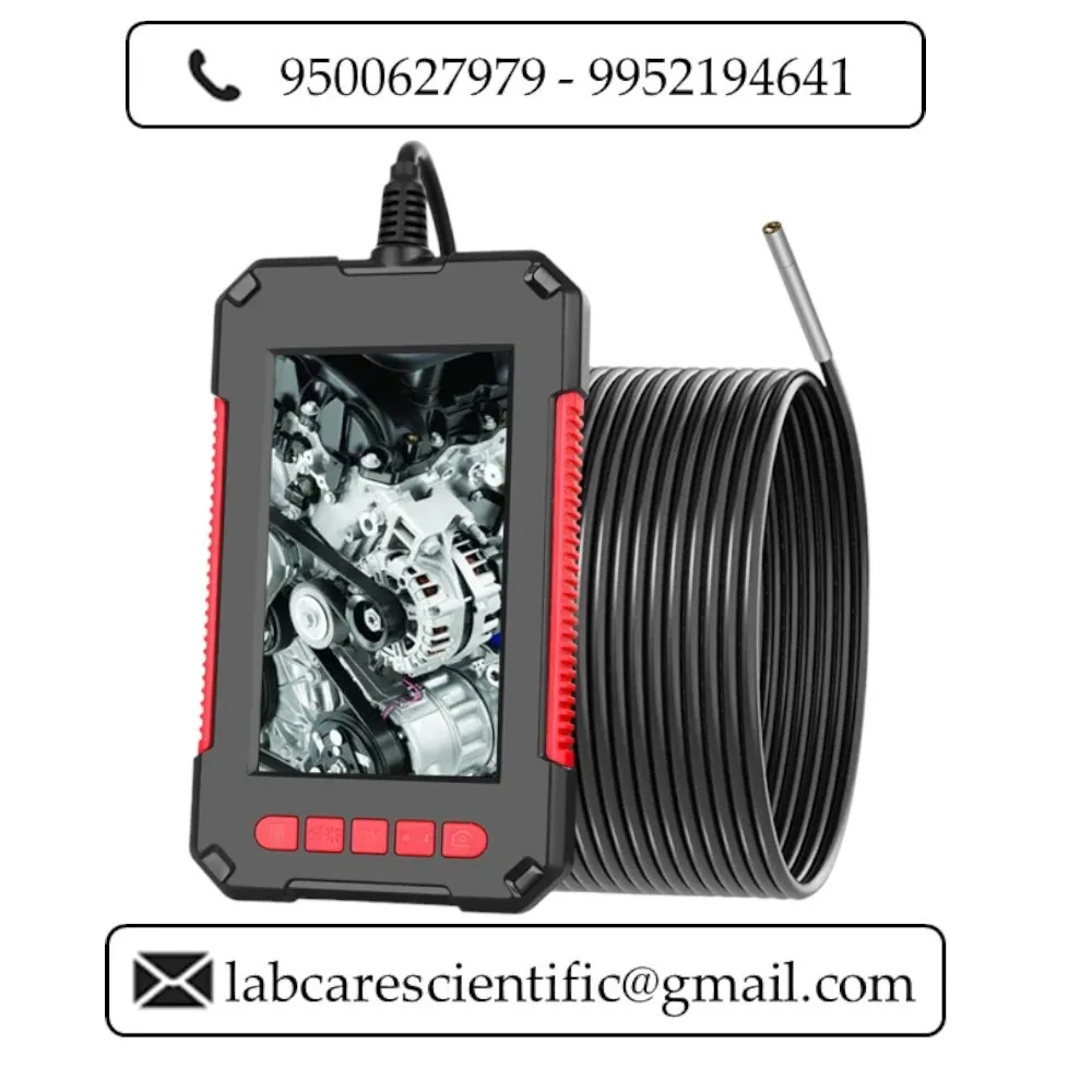 2m industrial endoscope 1080P 3.9mm 4.3inch digital industrial borescope