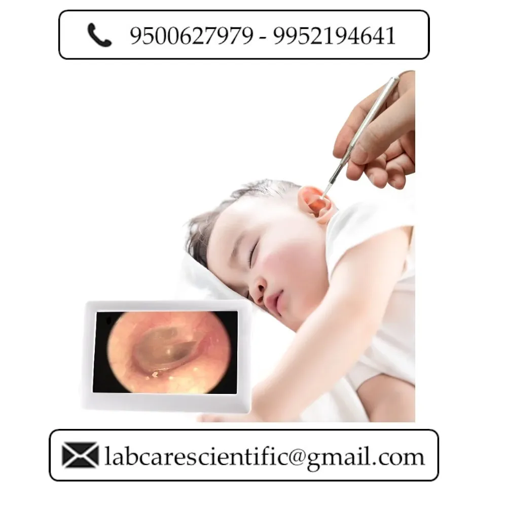 3.9mm HD 1080P medical home health care nose throat ear otoscope 4.5 visual digital ENT LCD endoscop