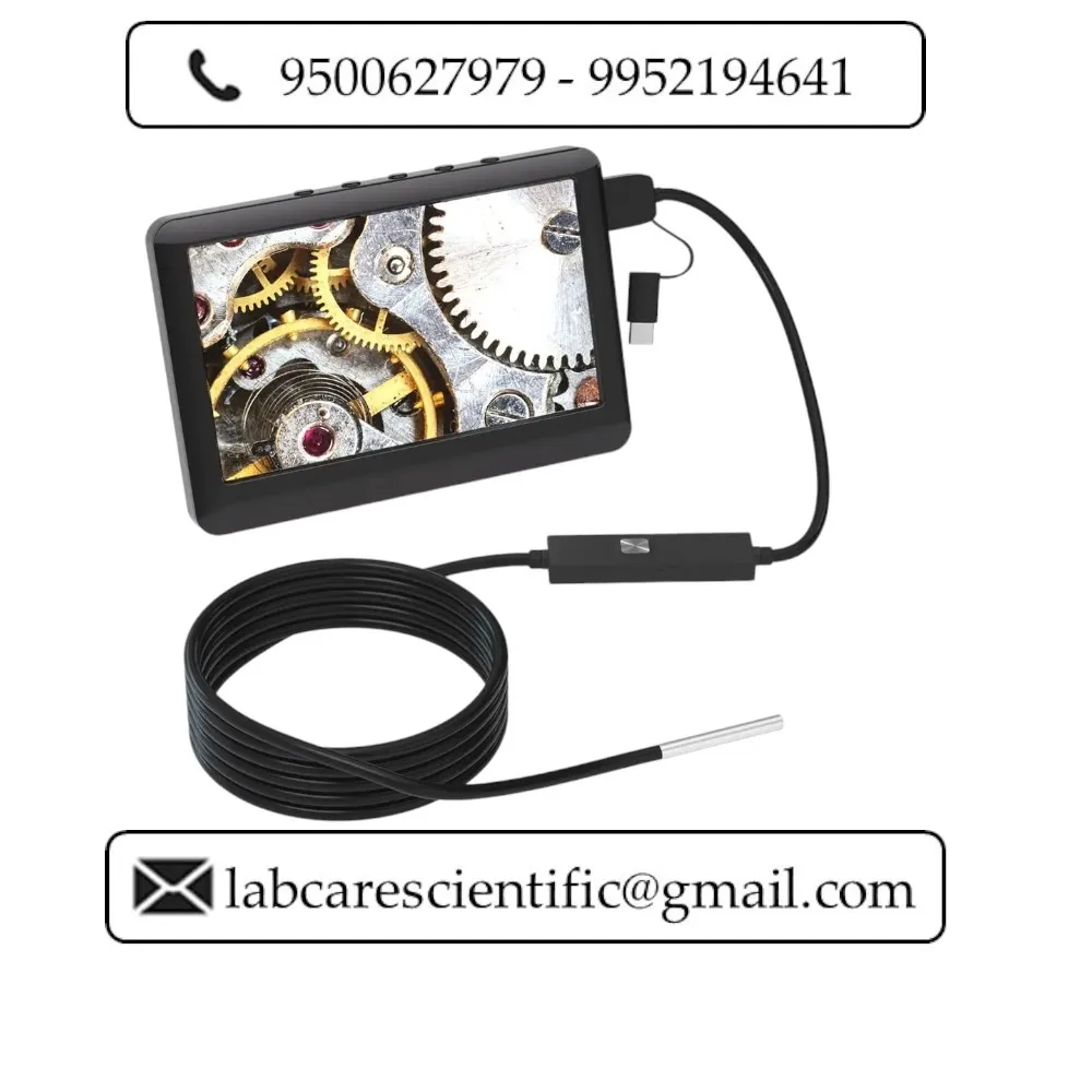 3.9mm Endoscope Camera with 4.3 Inch LCD Screen Compatible with Android and PC IP67 Borescope Camera