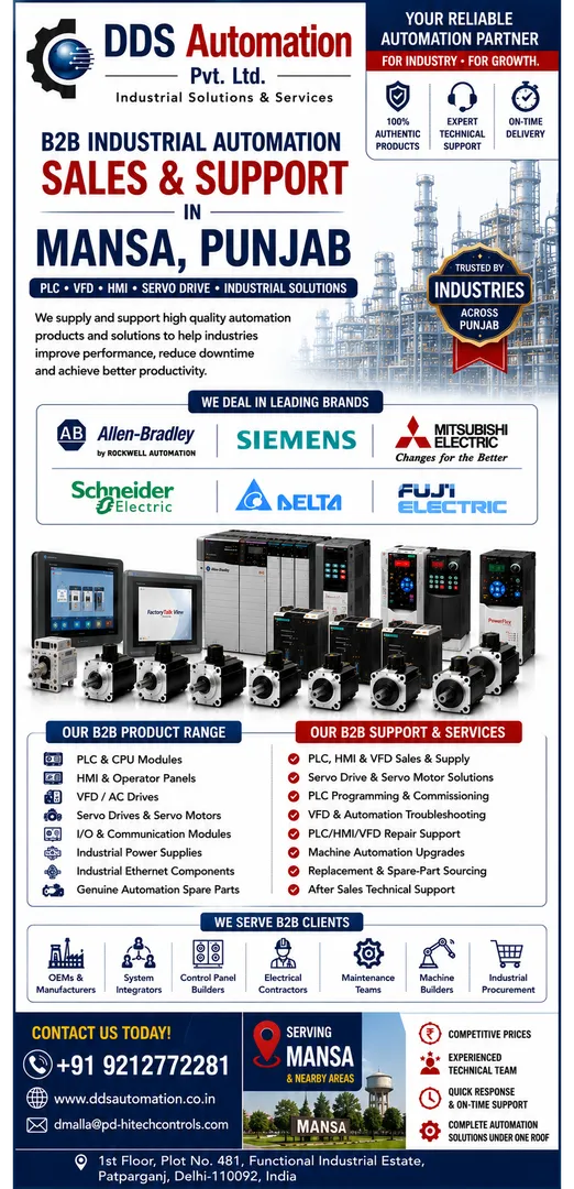 B2B Industrial Automation Solutions in Mansa, Punjab