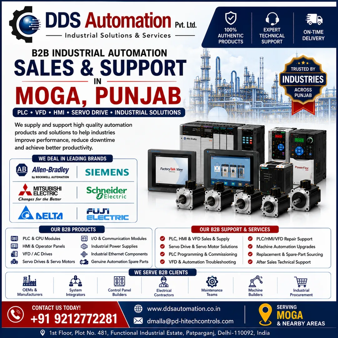 B2B Industrial Automation Solutions in Moga, Punjab
