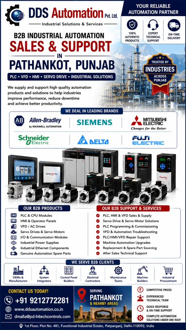 B2B Industrial Automation Solutions in Pathankot, Punjab