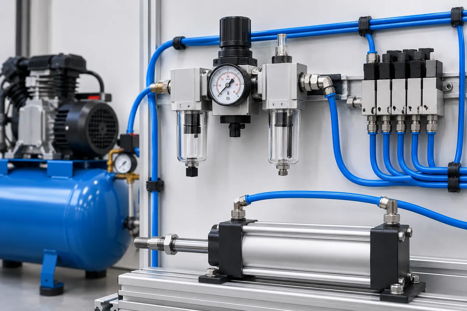 How to Reduce Air Leakage in Pneumatic Systems and Improve Compressed-Air Efficiency