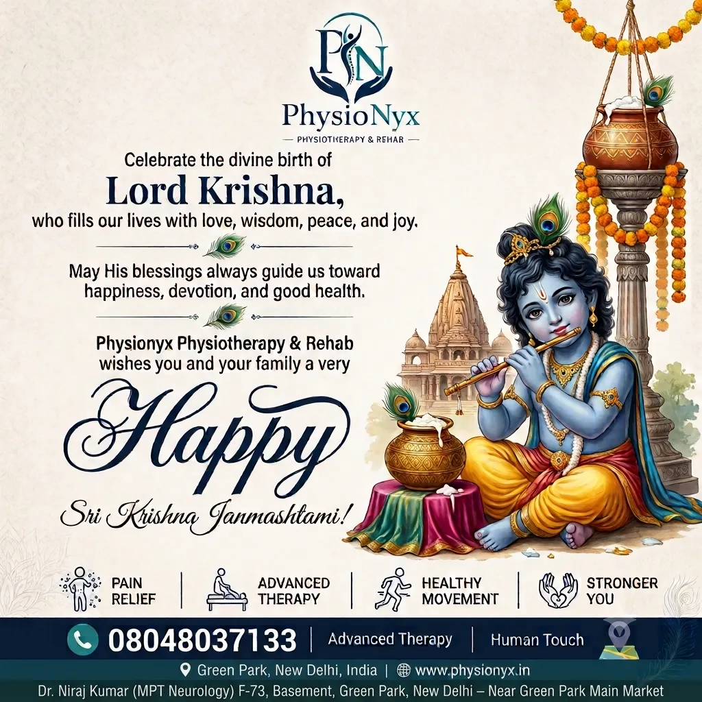 On this sacred occasion of Janmashtami, may Lord Krishna bless you with good health and prosperity