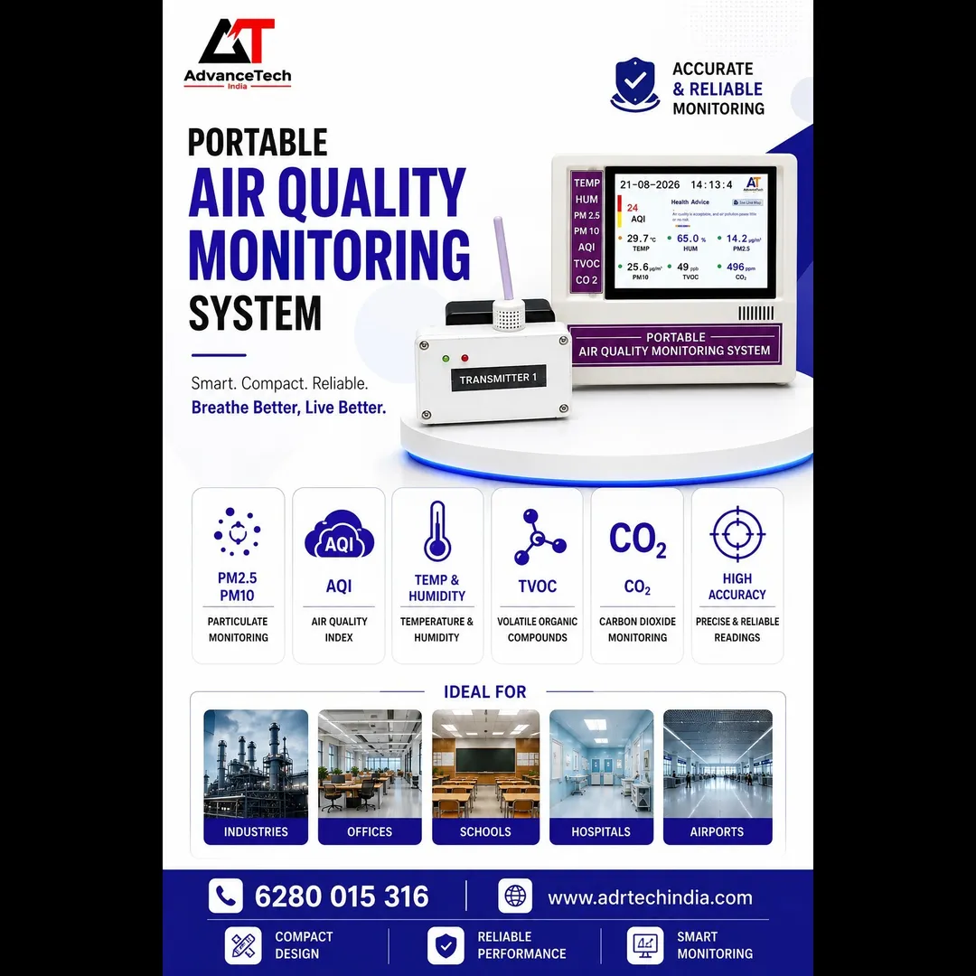 🌬️ What If You Could Measure the Air Around You—Anywhere, Anytime?