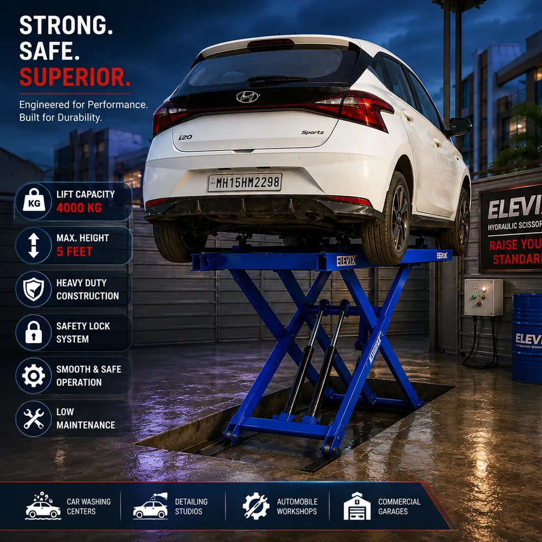 Car washing lift manufacturer in Mansa