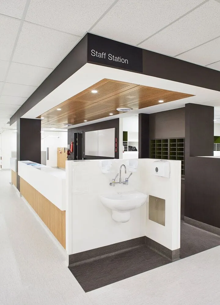 Hospital Staff Station Interior Design