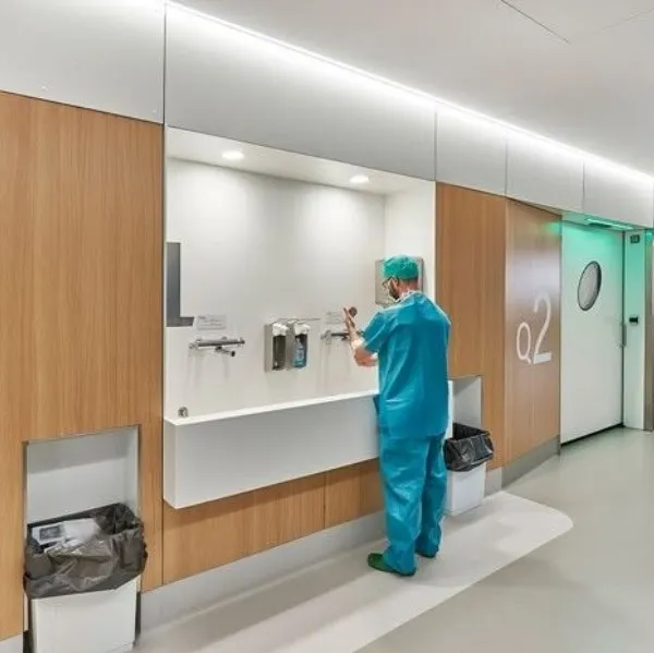 Clinical Corridor Interior Design