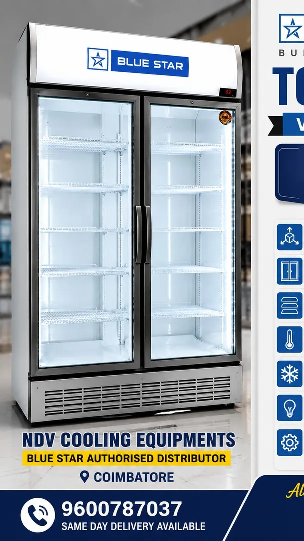 Ndv Cooling Equipments | Blue Star Authorised Commercial Deep Freezer Dealers In Coimbatore