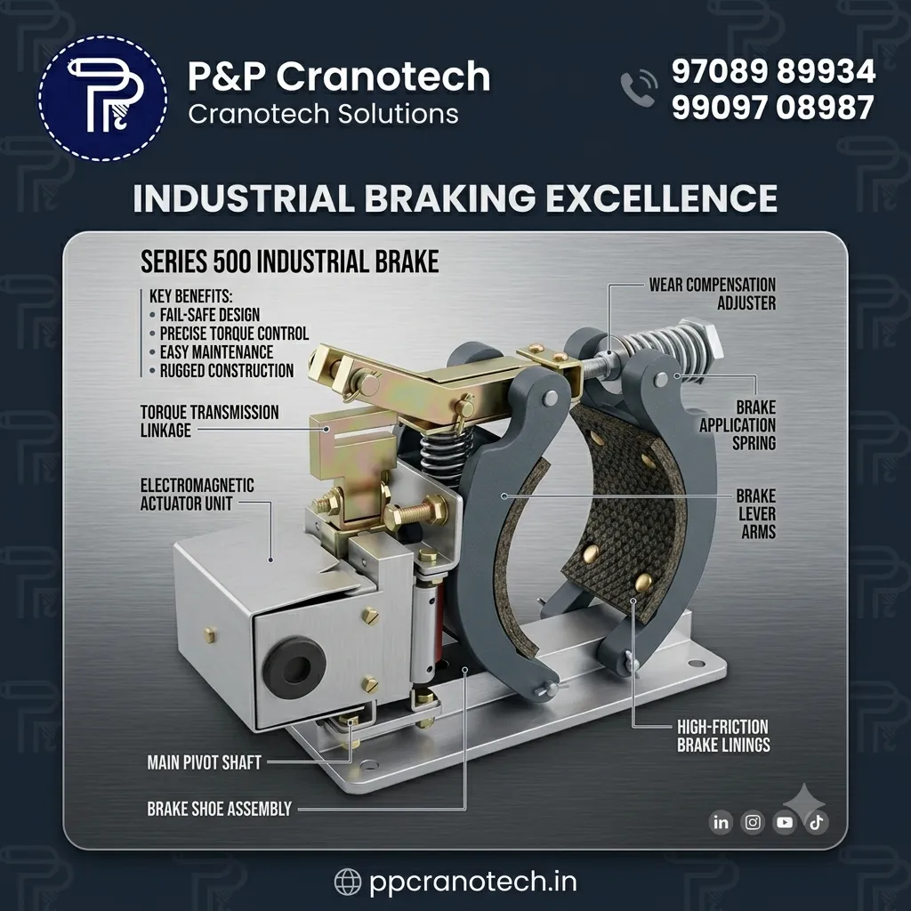 AC SOLENOID DRUM BRAKE