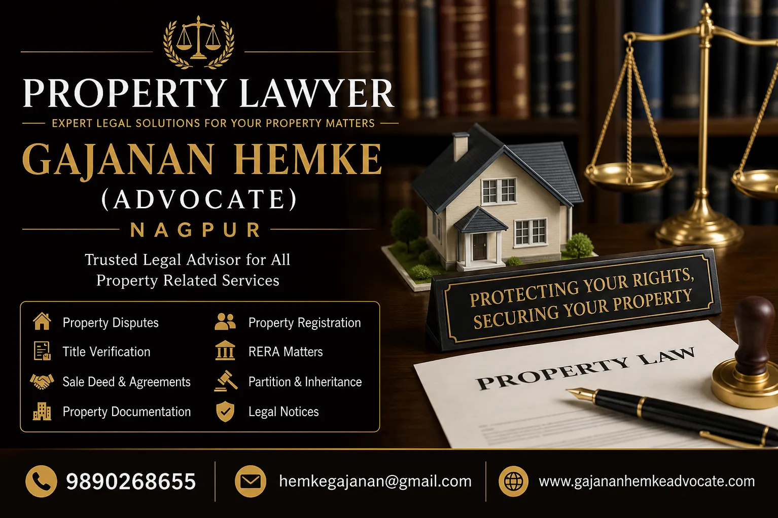 Property Lawyer in Nagpur – Gajanan Hemke (Advocate)