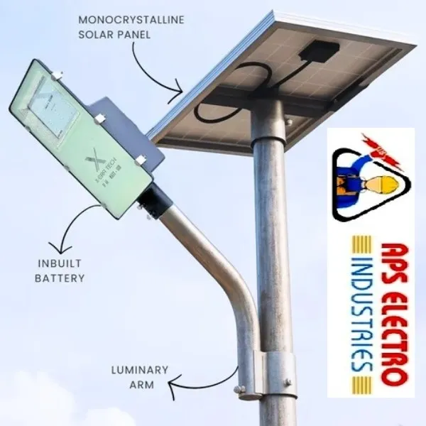 12W LED Solar Street Light
