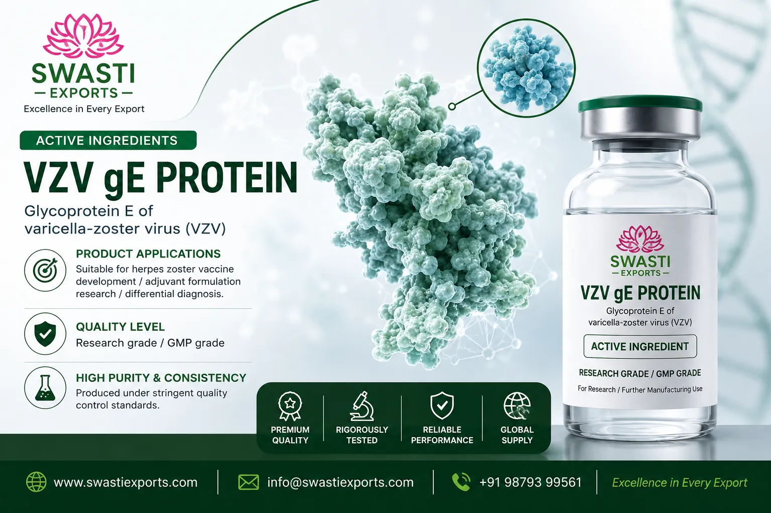 VZV gE Protein distributor In Vadodara