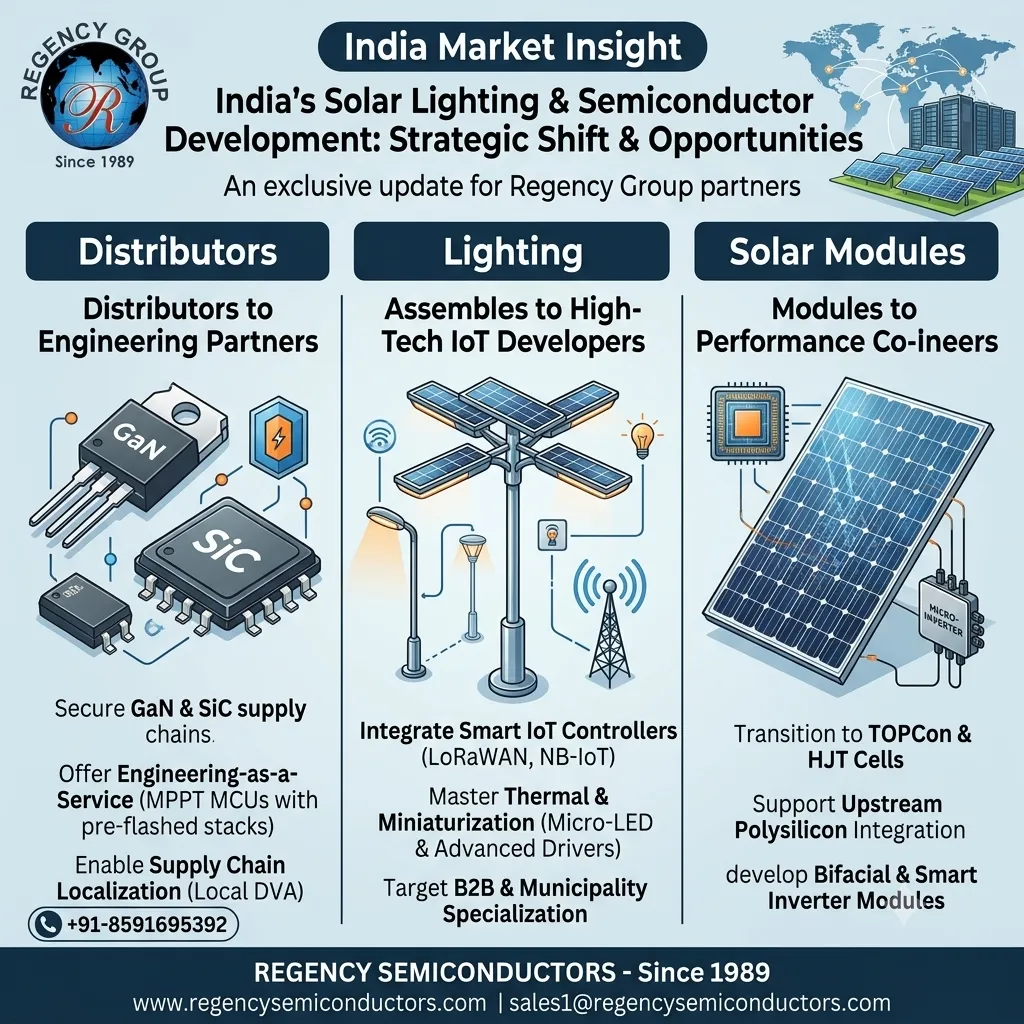 The Structural Shift in India's Solar Lighting Market | Regency Semiconductors