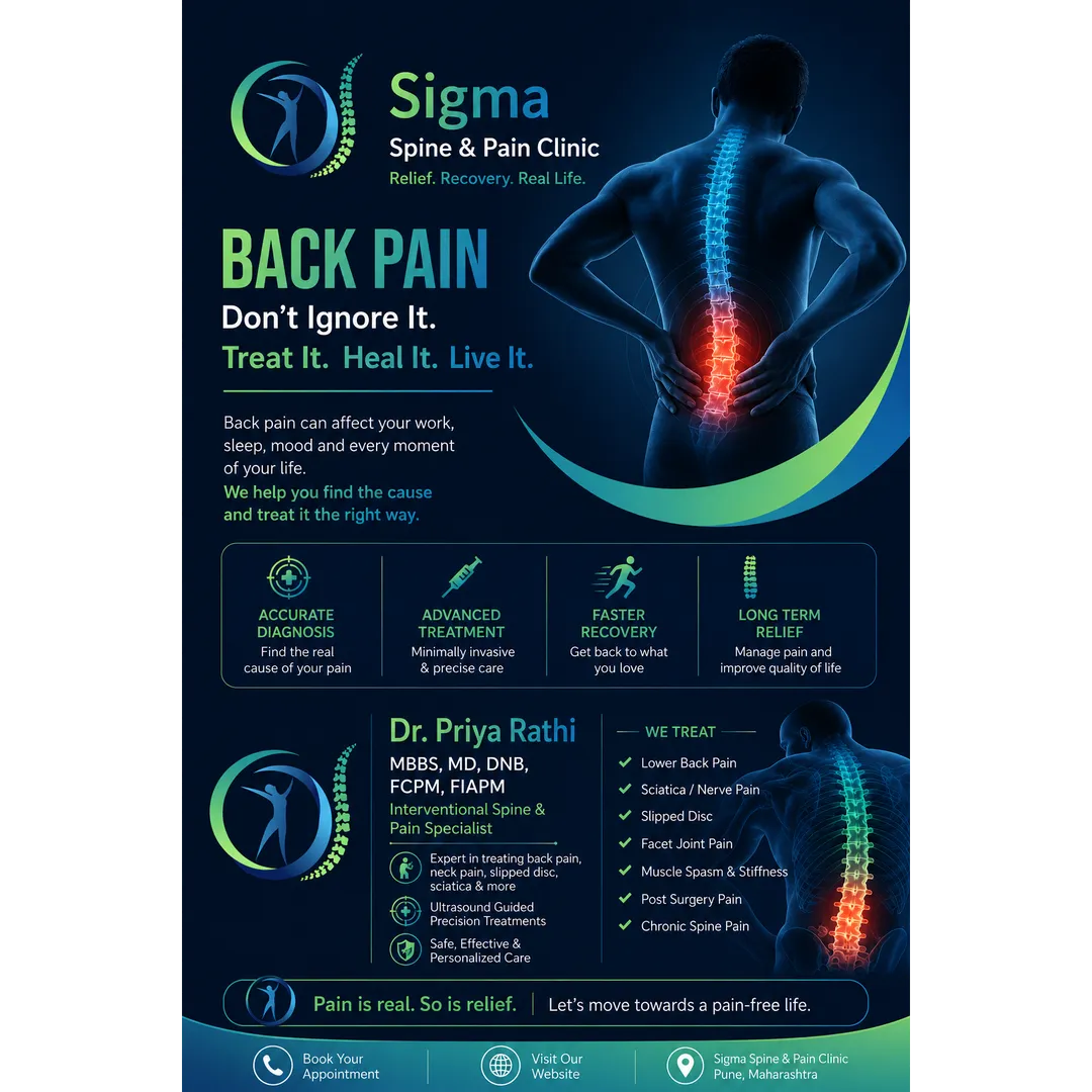 Back Pain Treatment: When to See a Pain Specialist Like Dr. Priya Rathi