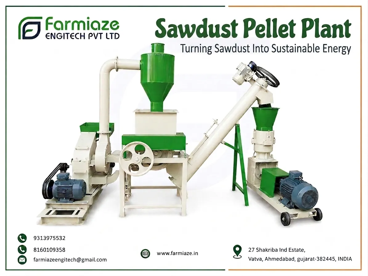 Sawdust Pellet Plant Manufacturer in Yavatmal
